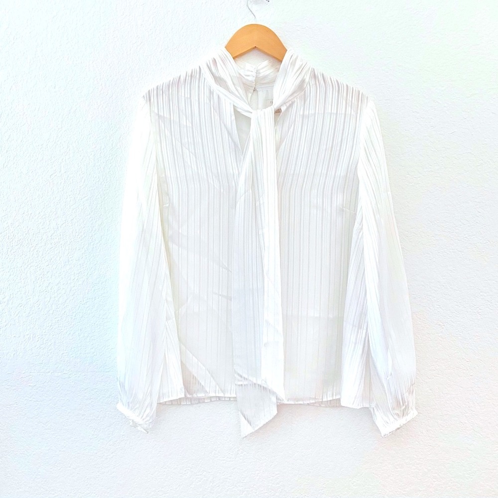Ted Baker White Silk Blouse - Picture 2 of 13